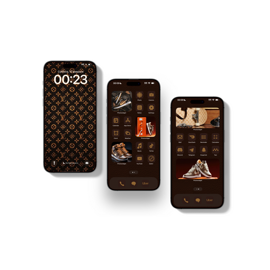 Louis Vuitton iPhone Theme